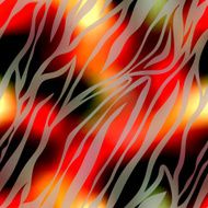 Animal exotic pattern on blur background