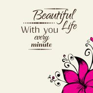 Floral background N863