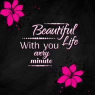 Floral background N864
