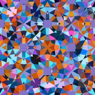 colorful geometric pattern N15