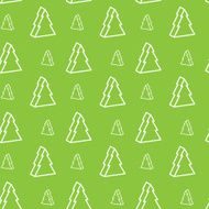 seamless xmas-tree pattern