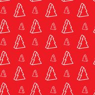 seamless xmas-tree pattern N3