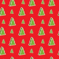 seamless xmas-tree pattern N4
