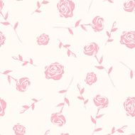 seamless background of watercolor roses