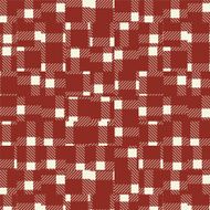 Random broken check pattern background-vintage red