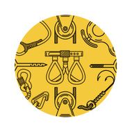 Vector background for rock climbing