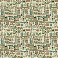Appliances seamless pattern