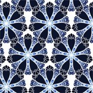 Lace floral colorful ethnic ornament N15