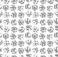 Dice seamless background pattern N2