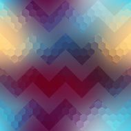 Textured chevron pattern on blurred background N2