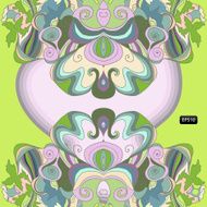 colorful abstract stripes design