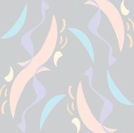 Abstract Sea Horse Pattern