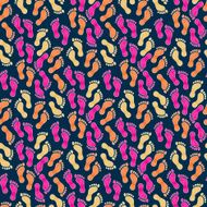 Pattern with man tracks