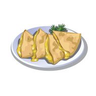 Pancakes with cheese