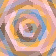 abstract retro geometric pattern illustration N3