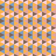 abstract retro geometric pattern illustration N5