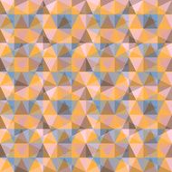 abstract retro geometric pattern illustration N11