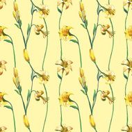 Seamless floral pattern with flowers N5