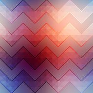 Textured chevron pattern on blurred background N3