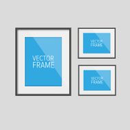 Realistic frame vector