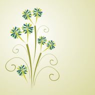 Floral background N869