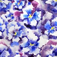 Blue Flowers N25