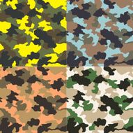 seamless colorful camouflage pattern N2