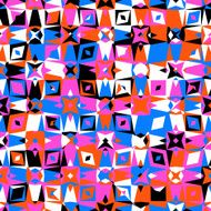 colorful geometric pattern N19