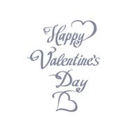 HAPPY VALENTINES DAY Hand Lettering Handmade Calligraphy Vector N2