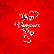 HAPPY VALENTINES DAY hand lettering - handmade calligraphy vector N2