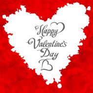 HAPPY VALENTINES DAY hand lettering - handmade calligraphy vector N7