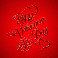 valentines day vintage lettering background N8