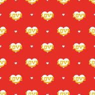 valentines heart pattern N2