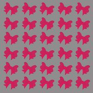 Seamless bows pattern