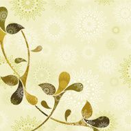 vintage ornament N13