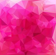 Pink Light Polygonal Mosaic Background Business Design Templates
