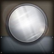 Design circle on dark