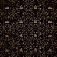 Damask Wallpaper Pattern N120