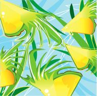 Fresh Taste of Pineapples