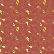 peacock feathers pattern N2