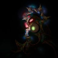 Abstract shapes background N204