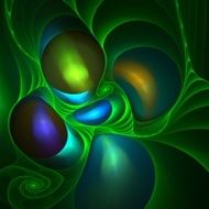 Abstract shapes background N207