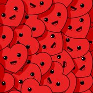 Smiling hearts
