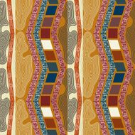 Seamless texture with abstract elements N2