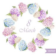 March 8 hydrangea wreath flowers N2