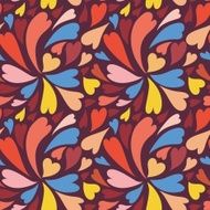 Colorful heart pattern N2