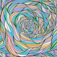 Seamless pattern with vector abstract hand-drawn waves texture wavy background