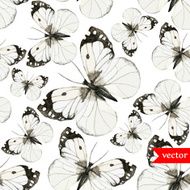 watercolor butterfly red brown pattern wallpaper background insect