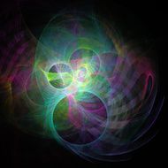 Abstract fractal background N230