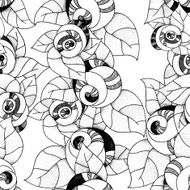 Graphic roses N2